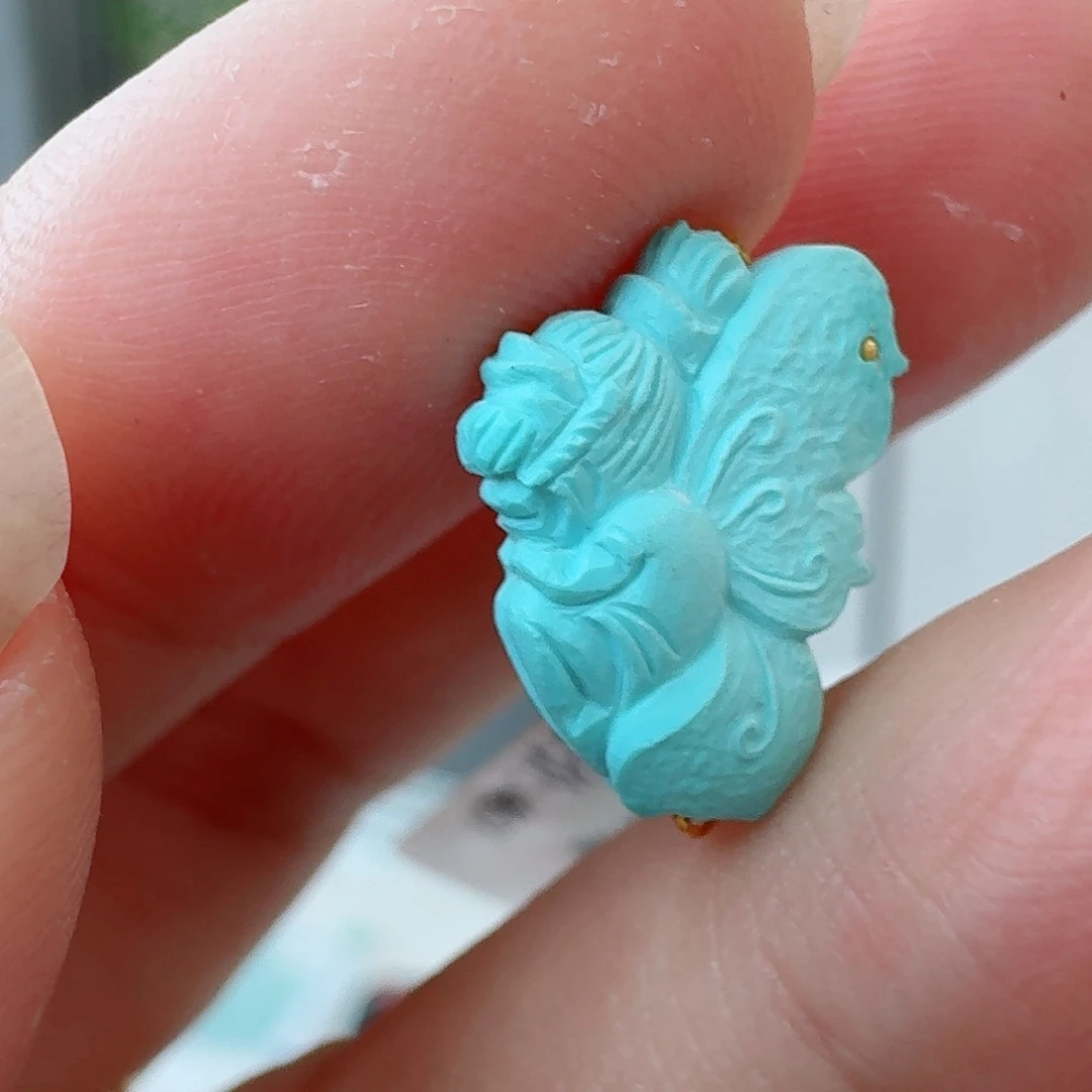 未镶嵌绿松石珠宝奇石