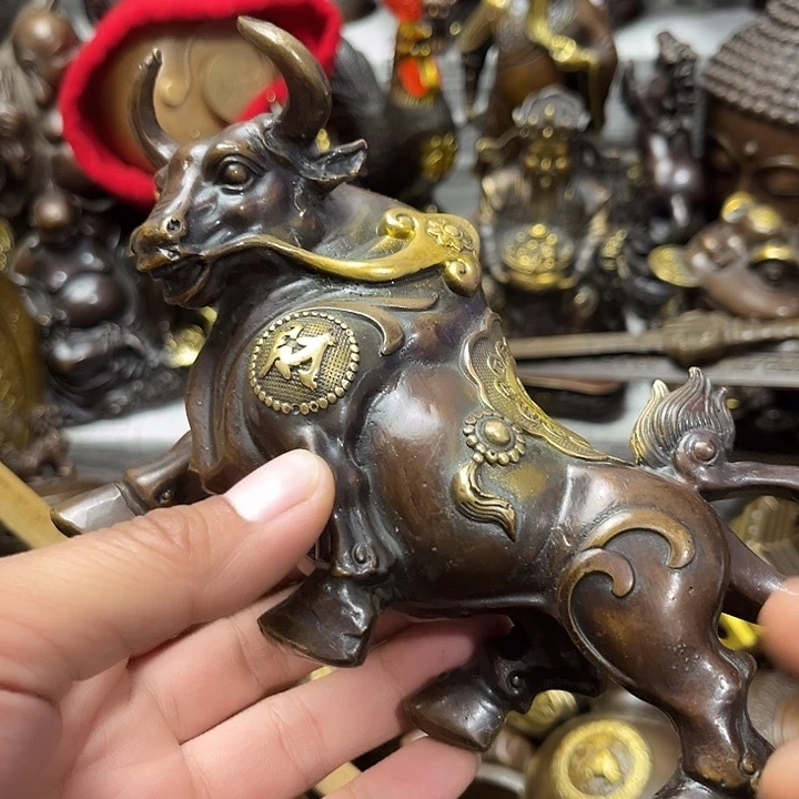 顺顺利利，铜器摆件