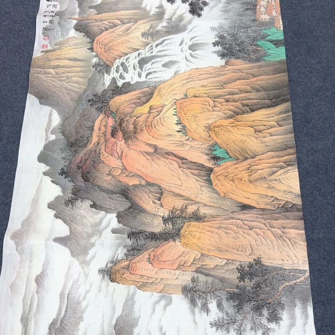 国画国画作品宣纸纯手绘