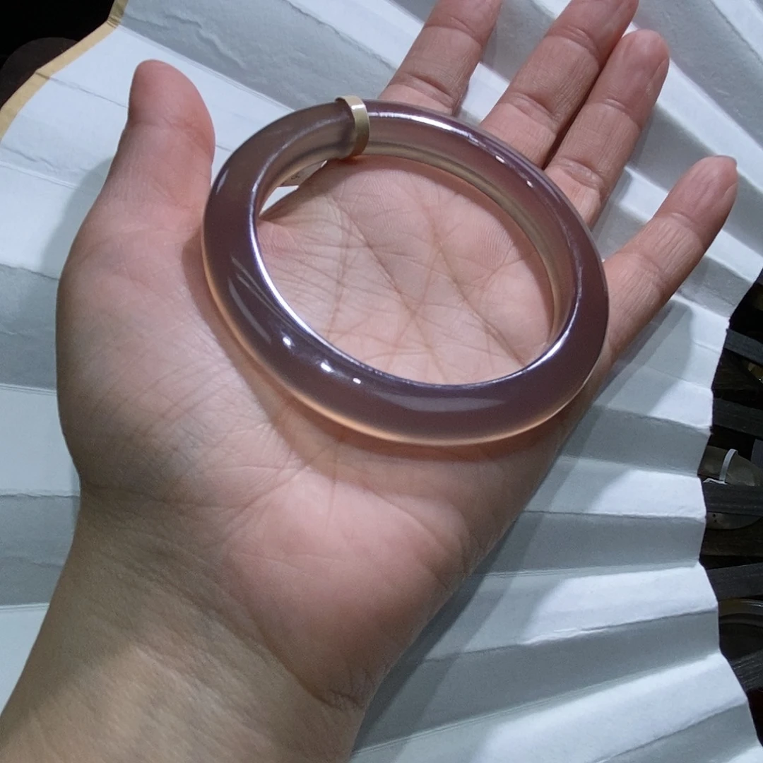 玛瑙/玉髓手镯未镶嵌香*