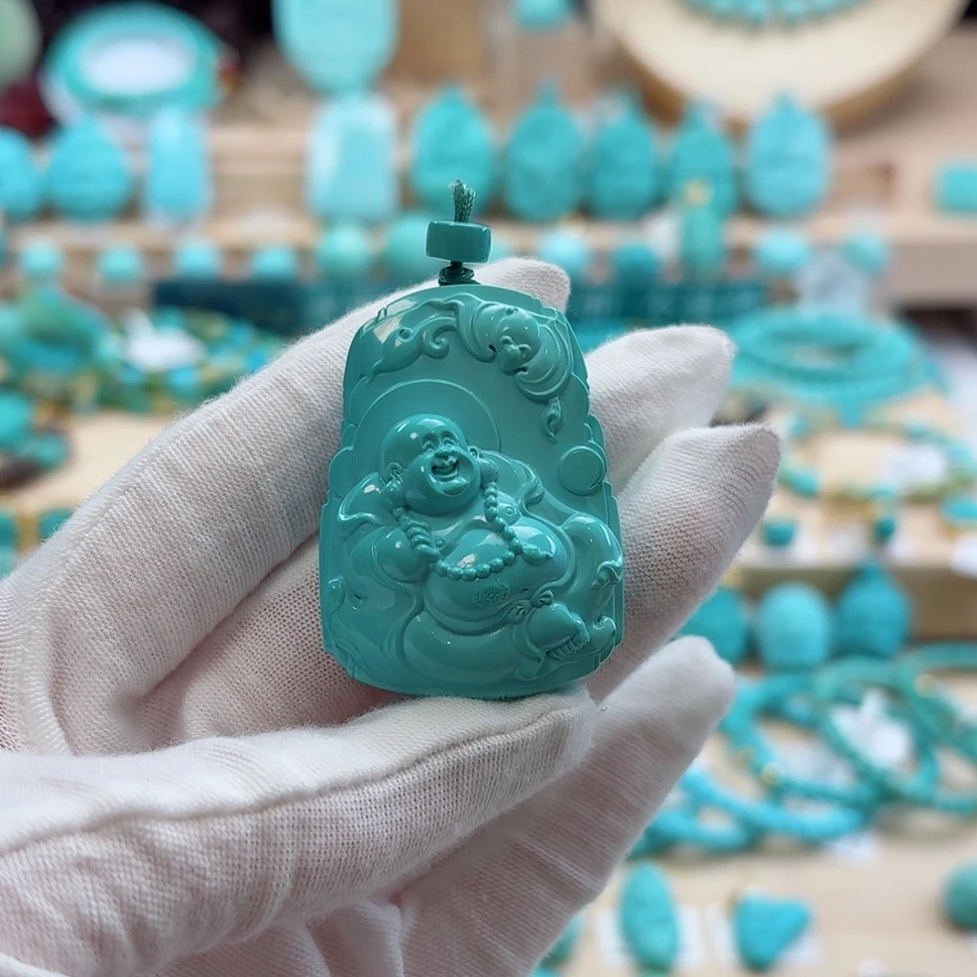 绿松石未镶嵌珠宝奇石