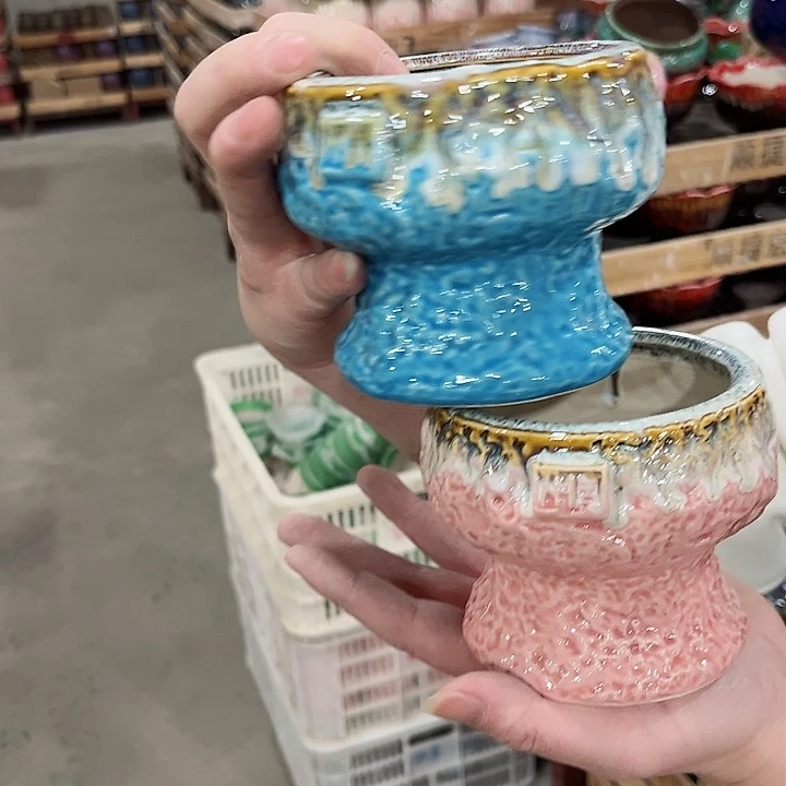 陶瓷陶瓷多肉植物花盆