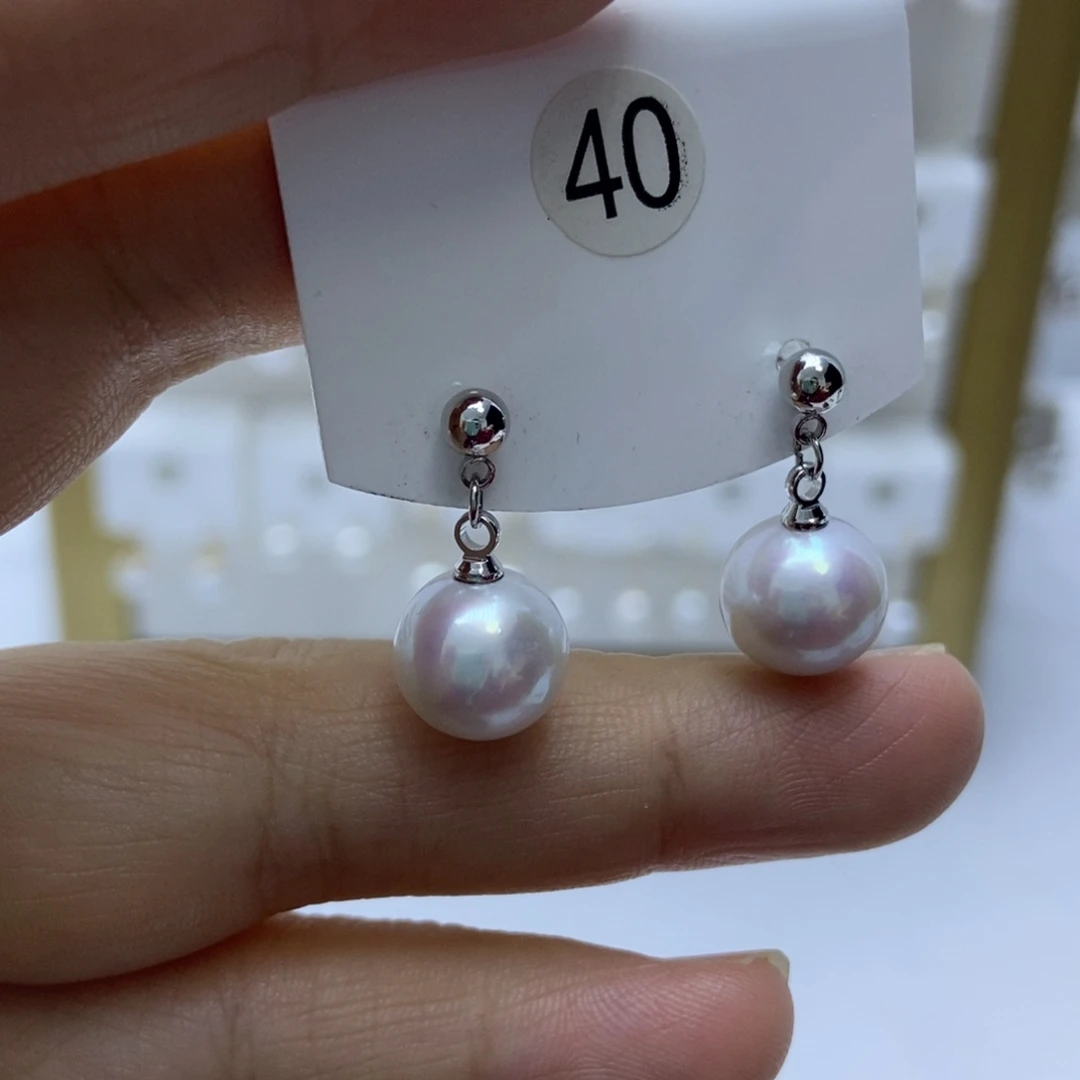 淡水珍珠耳饰未镶嵌