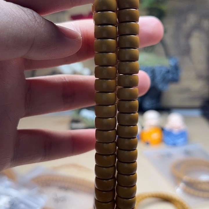 橄榄核手串/手链sss级工艺精品橄榄核尖长串药片8.0