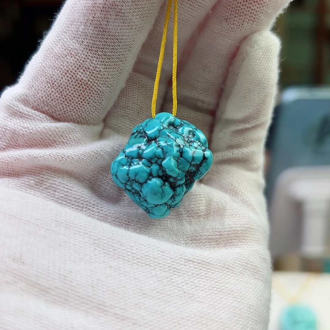 未镶嵌绿松石珠宝奇石