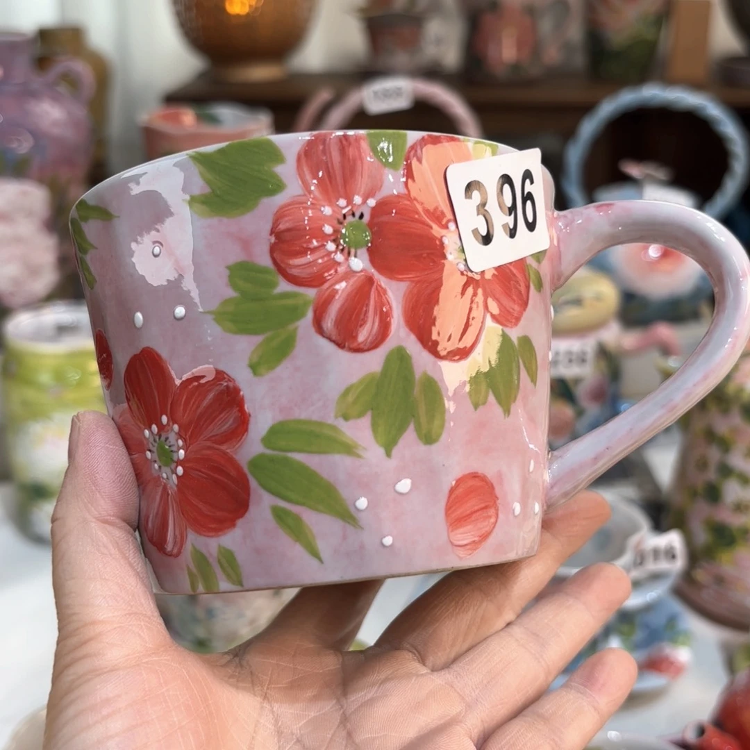 景德镇手绘高温釉下彩陶瓷茶具