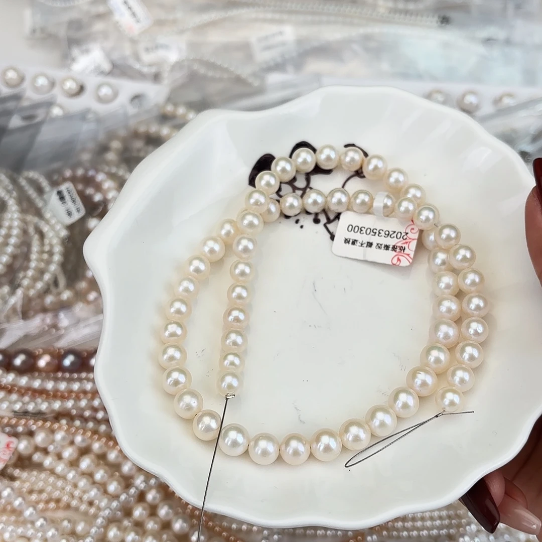 未镶嵌项链淡水珍珠项链