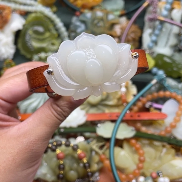 蛇纹石玉手牌合金