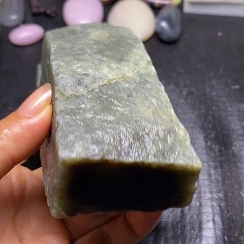 和田玉未镶嵌摆件