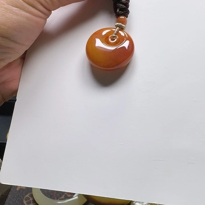 石英质玉（黄龙玉）未镶嵌手镯