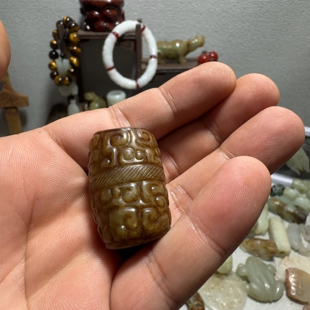 和田玉（糖玉）未镶嵌挂件这个是真的好看