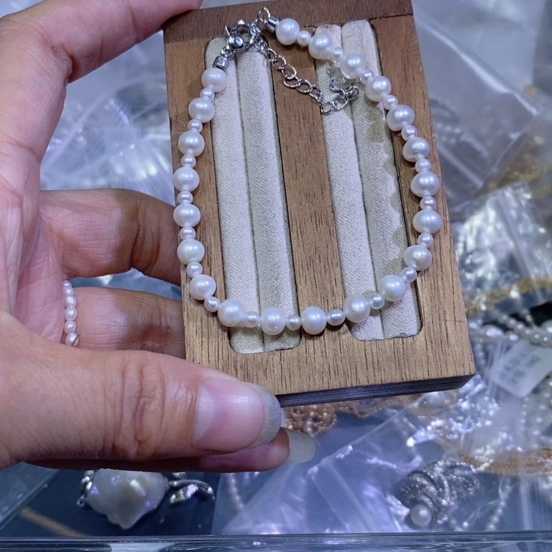 未镶嵌淡水珍珠珍珠手链20