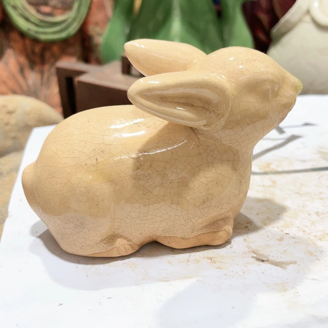 瓦当摆件摆件茶桌茶台陶瓷