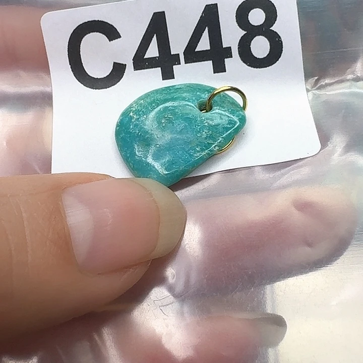 未镶嵌随型玛瑙/玉髓蓝*泪