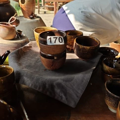 最***天170 查茶小茶杯手工拉皮柴火烧纸