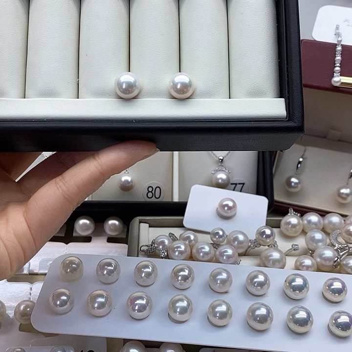 非金属非金属银定制耳钉不退不换