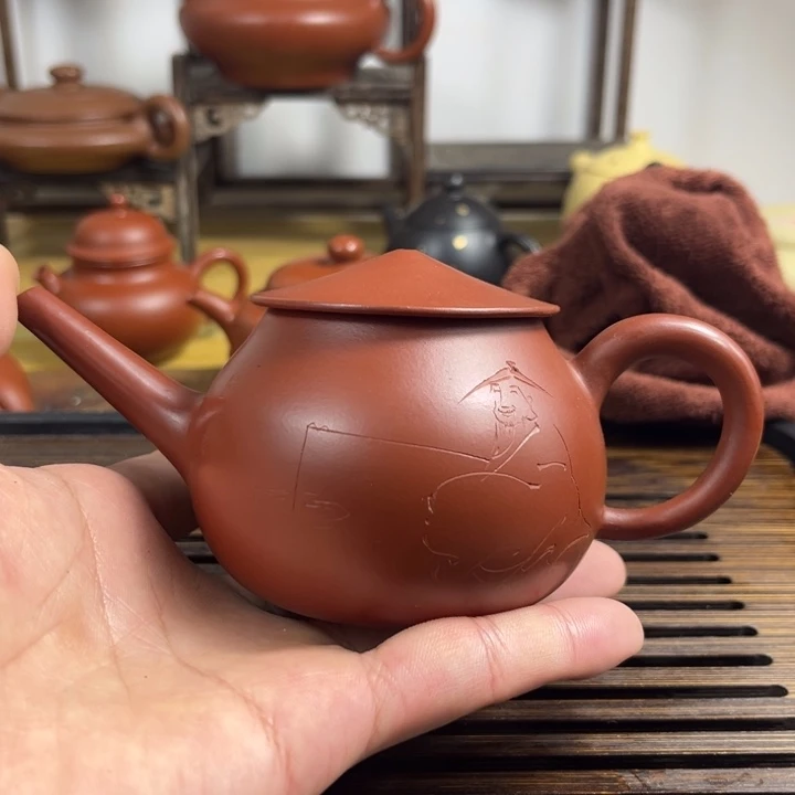 原矿紫砂半手工制作