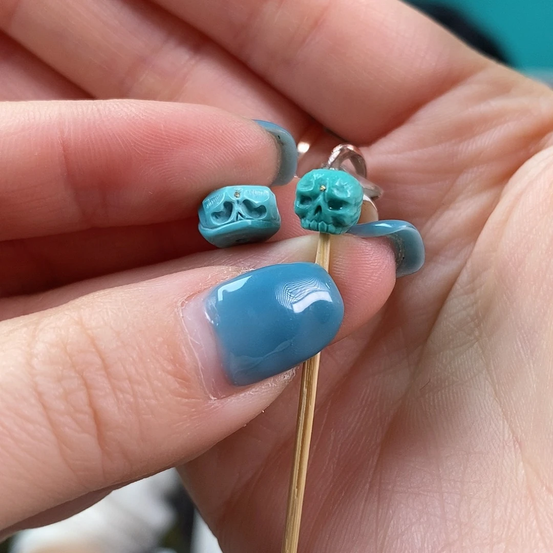 绿松石珠宝奇石未镶嵌