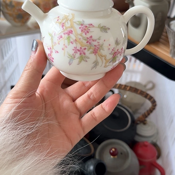 微瑕陶瓷茶具茶杯茶壶