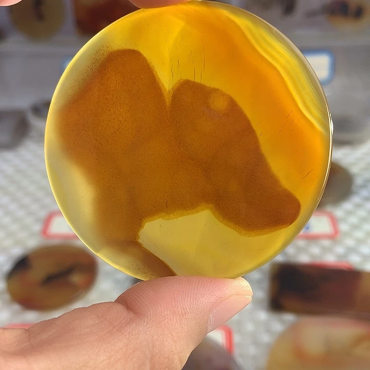 玛瑙/玉髓颈饰合金