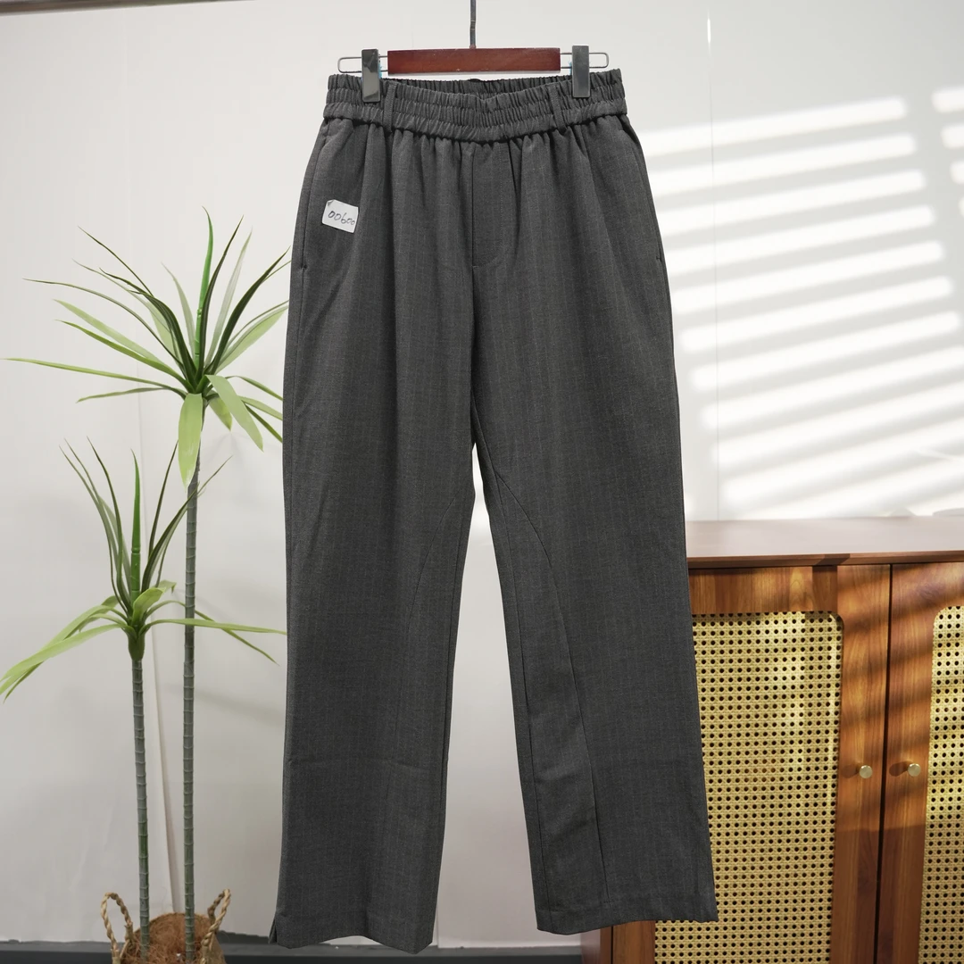 潮牌男女休闲纯色时尚直筒裤百搭宽松长裤 00600-B4-2