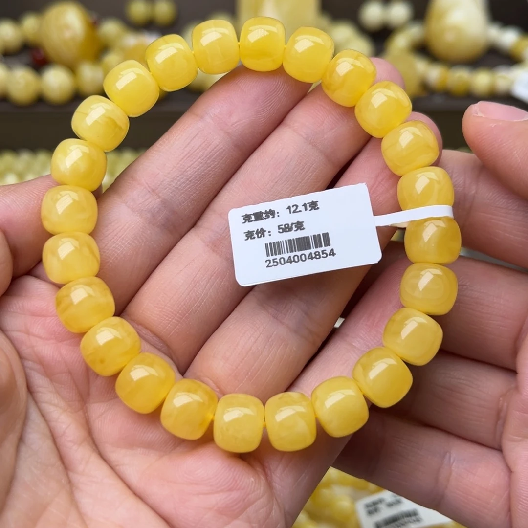 手串蜜蜡未镶嵌9+老型手串
