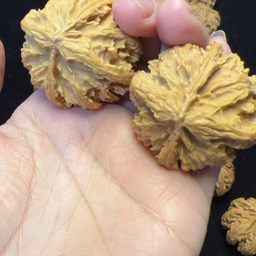 文玩核桃把件秦岭野生文玩核桃