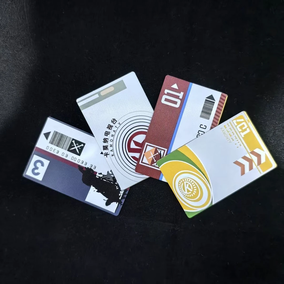 暗区突围金属卡NFC启动卡游戏启动贴近启动电视台红黄游戏卡道具