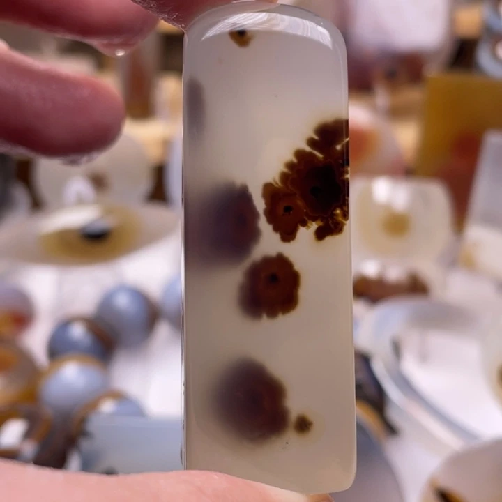 玛瑙/玉髓未镶嵌吊坠(不含链)