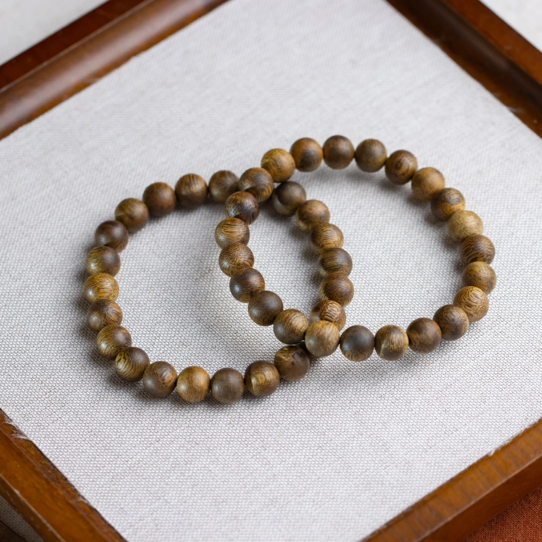 沉香沉香圆珠单圈手串（多样性发货 发其一）