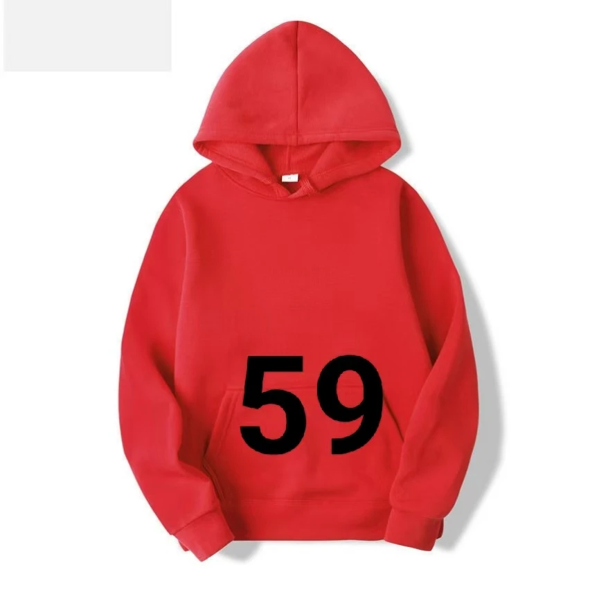 新款卫衣连帽卫衣运动儿童女童男童时尚休闲红色加绒加厚