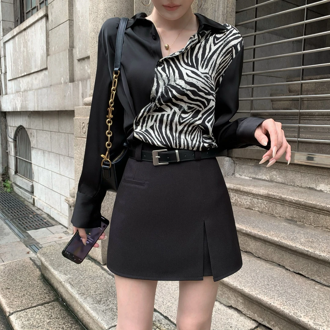 【ZACOCO】夏季显瘦气质时尚短款百搭小众包臀裙3181半身裙