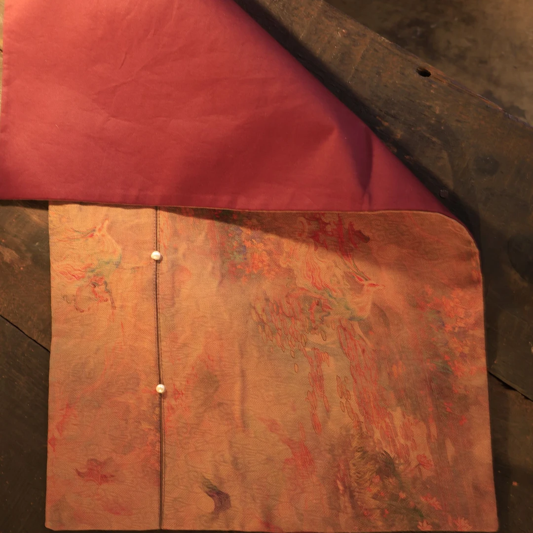 香云纱拼接长方形茶垫68*38cm（WGPY129-18）