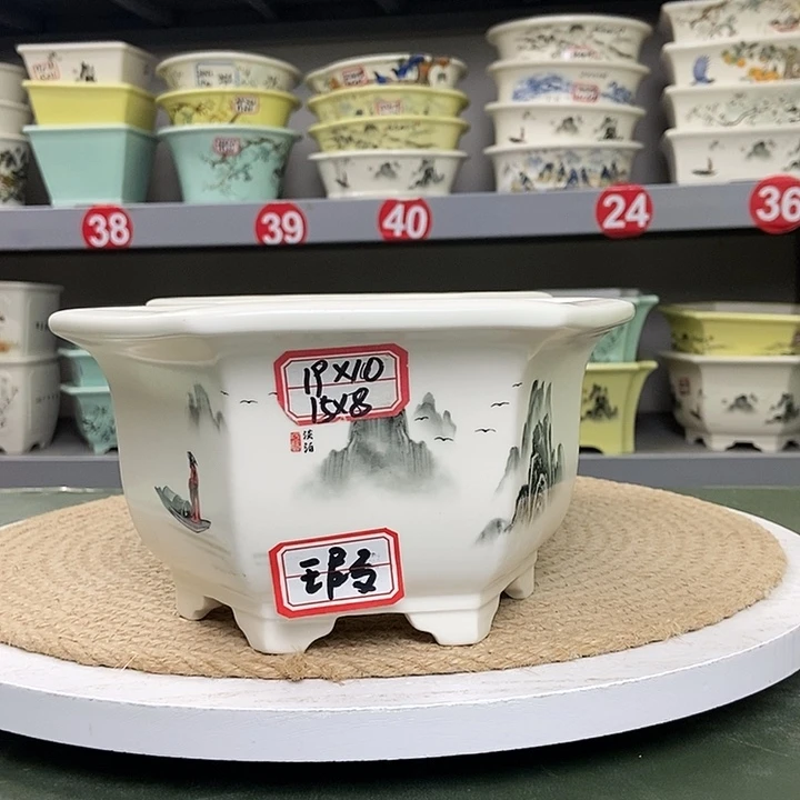 紫砂宜兴紫砂花盆