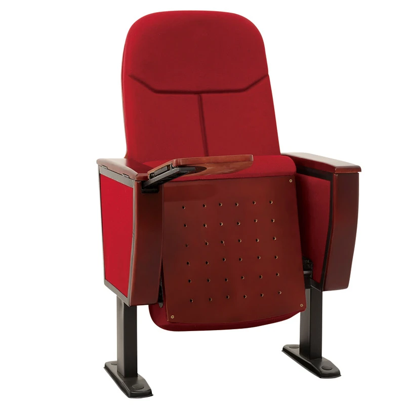 礼堂连排椅带桌板剧院椅多功能教室椅报告厅折叠阶梯会议室座椅