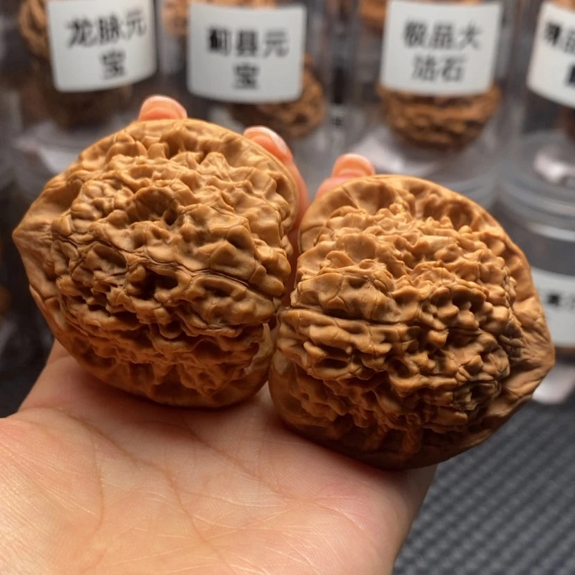 【闪购商品】文玩核桃吊坠官帽49