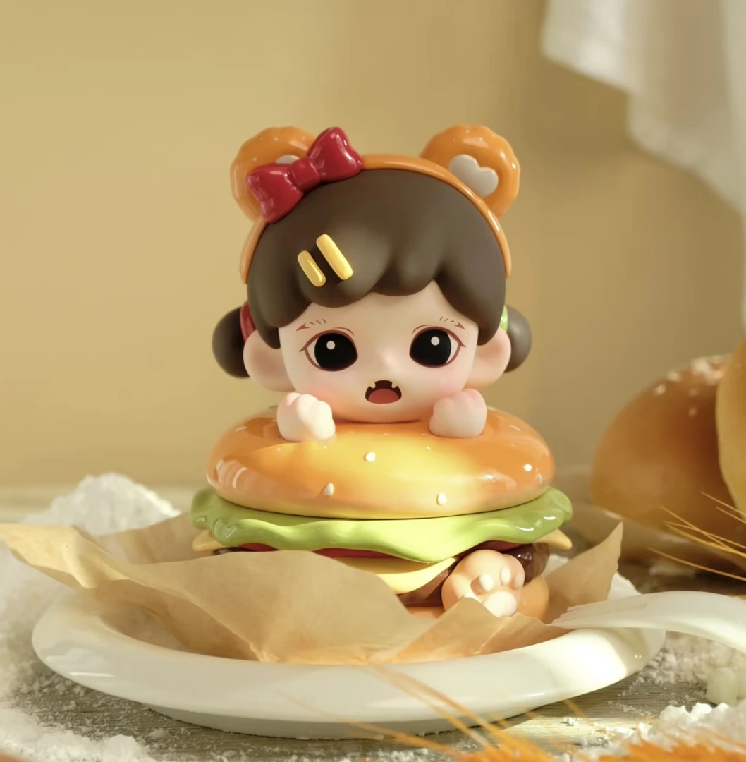 【芊芊代拆盒】代拆 帕帕甜品系列可爱萌粒摆件 盲盒 手办玩具挂件