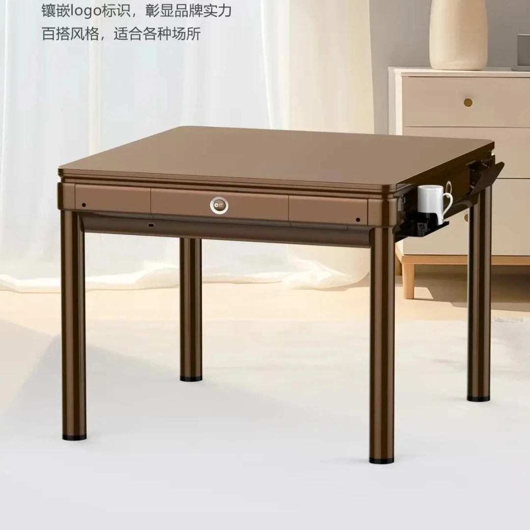 2025全自动餐桌智能折叠麻将桌5.0风暖静音不卡牌家用折叠麻将桌
