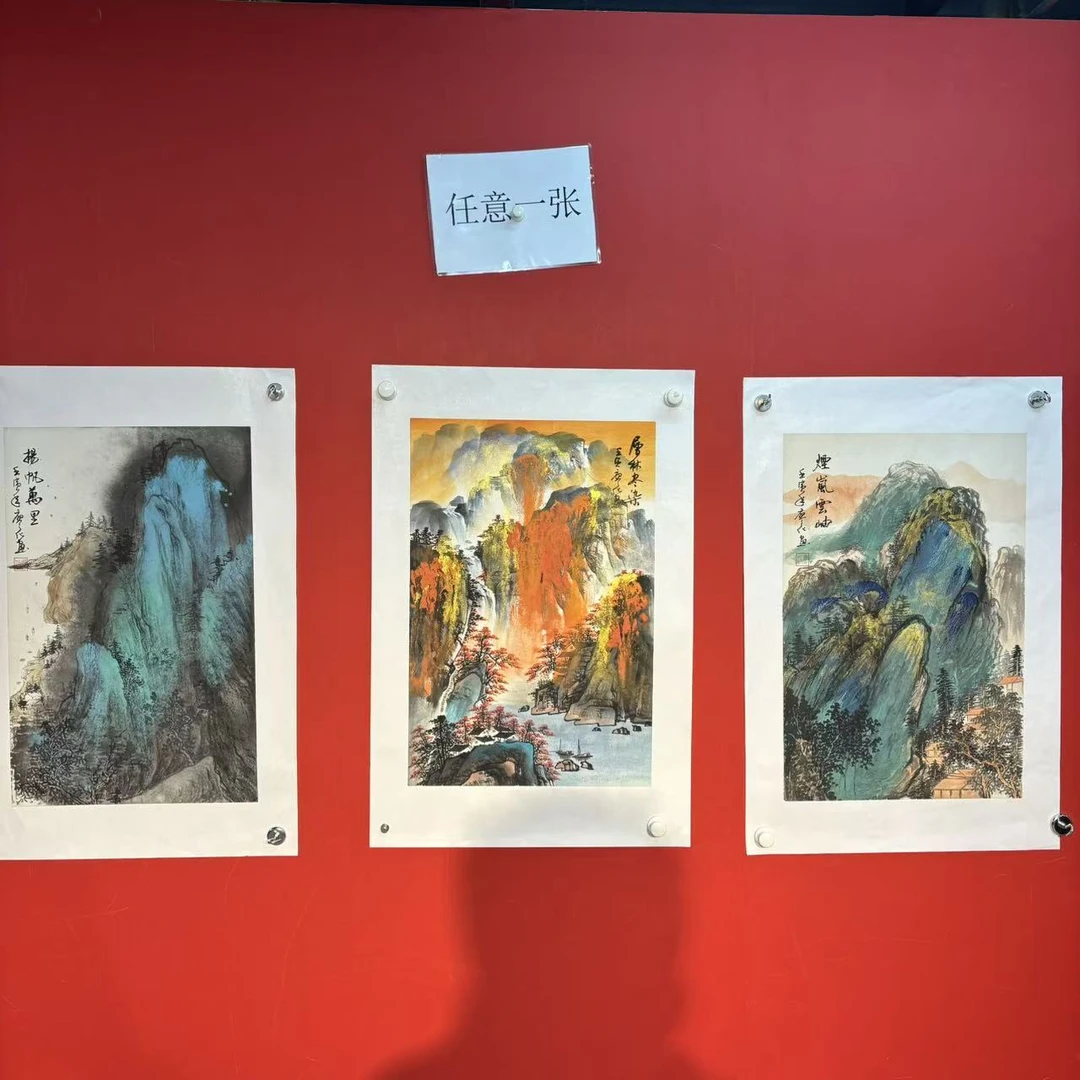 国画廖化老师国画作品（任意一张）