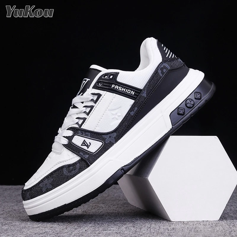 小白鞋男鞋夏新款2025厚底休闲运动鞋潮流百搭男女情侣款低帮板鞋