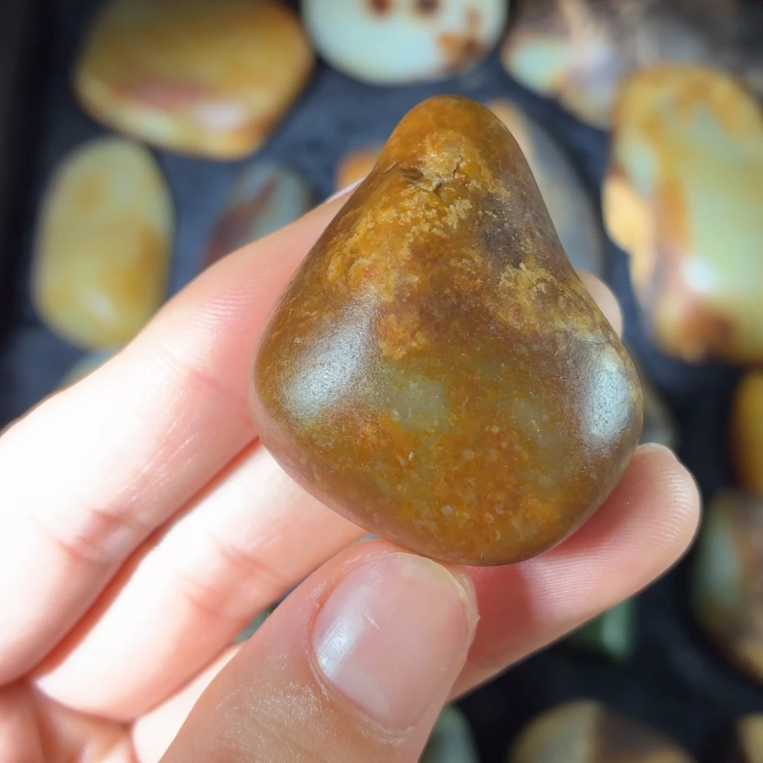 和田玉未镶嵌挂件50g