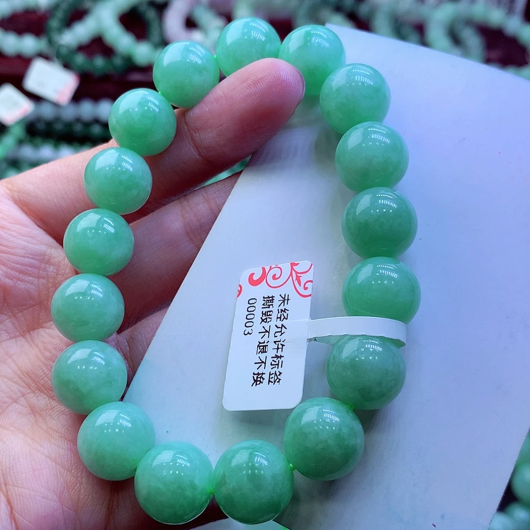 翡翠未镶嵌毛衣链