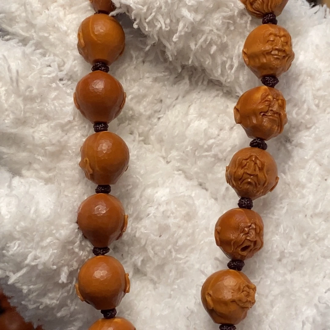 双***罗手串/手链橄榄核十八罗汉