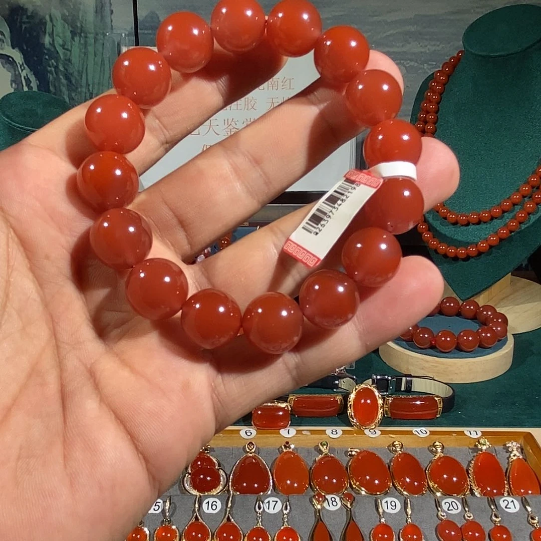 未镶嵌手链南红玛瑙用****3