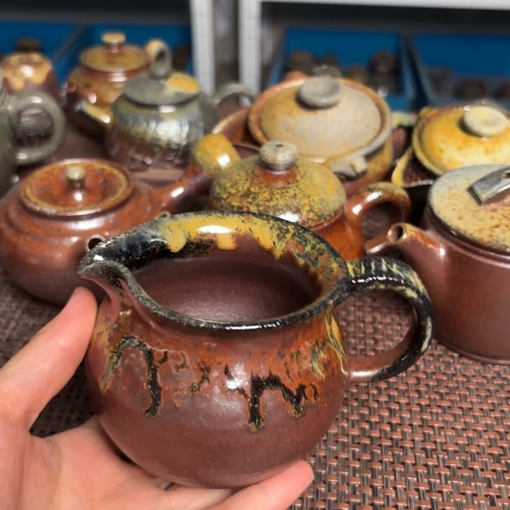 茶杯紫砂炫彩功杯230