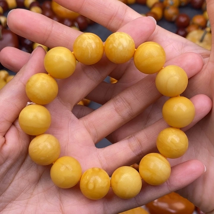 琥珀未镶嵌裸石蜜蜡M