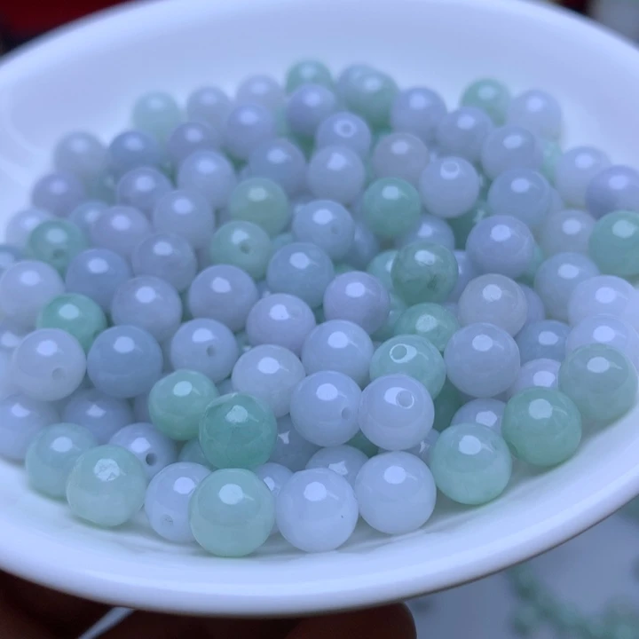 散珠翡翠卡7.3冰紫绿25个单圈