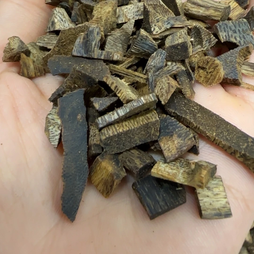 权***沉香摆件奇楠沉香汝湖块料100克
