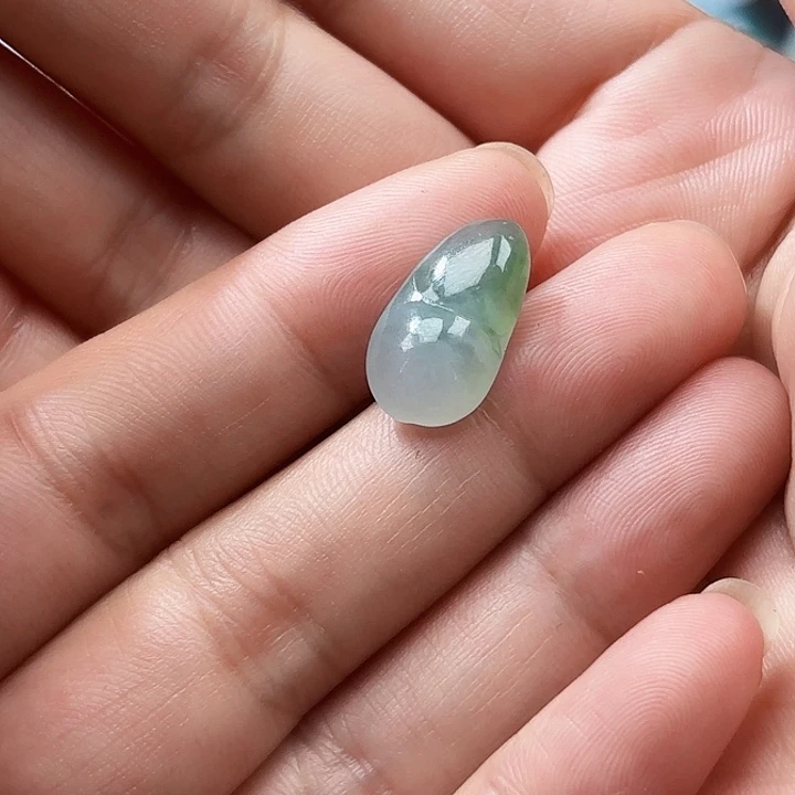 翡翠未镶嵌颈饰天然缅甸翡翠A货豆子