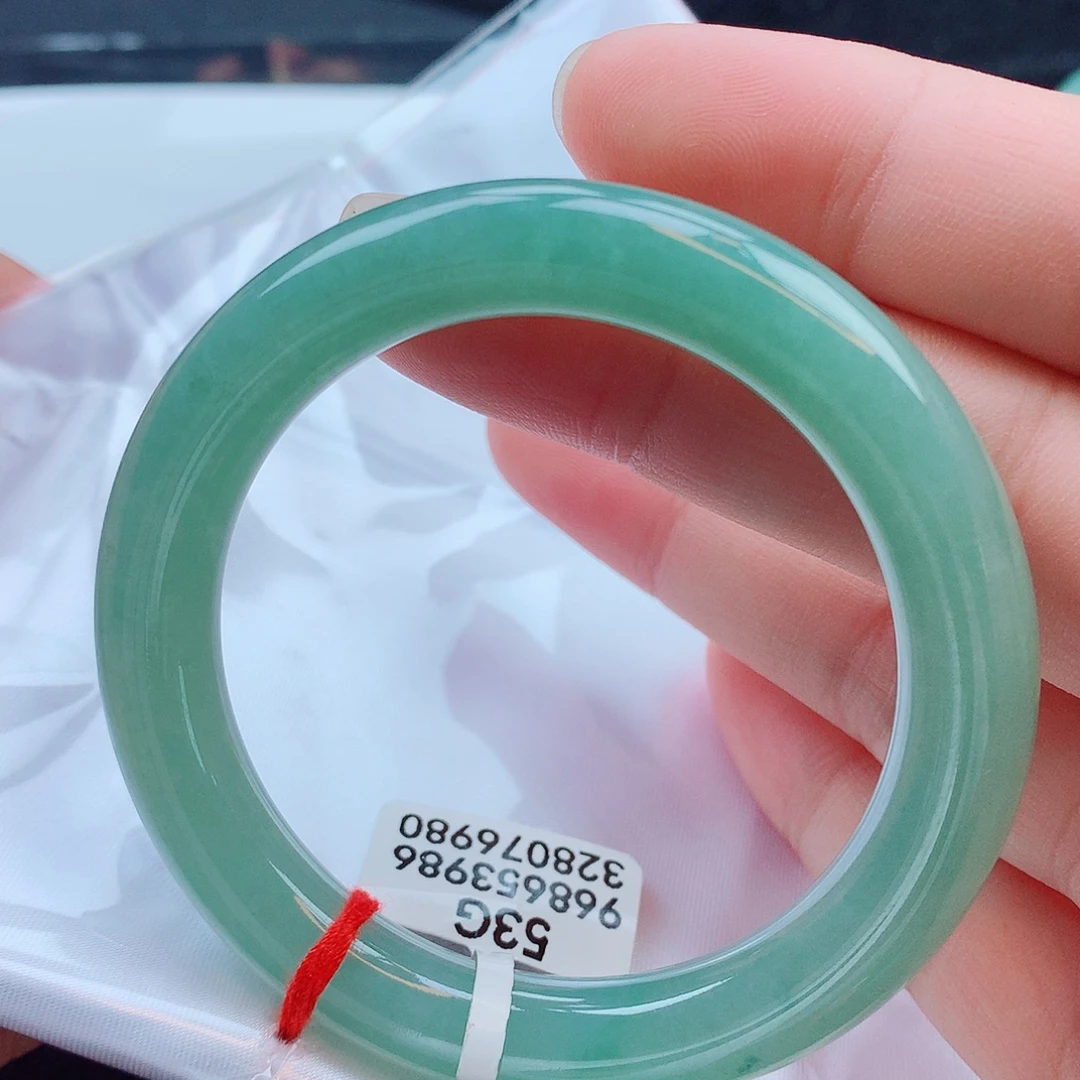 未镶嵌手镯翡翠天然缅甸翡翠A货手镯